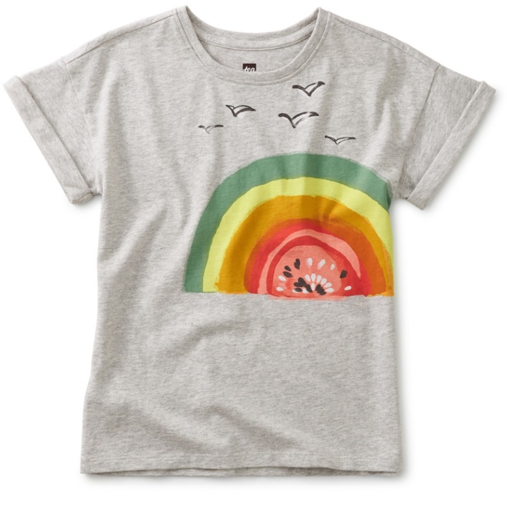 Watermelon Sunset Tunic Tee, Tea Collection